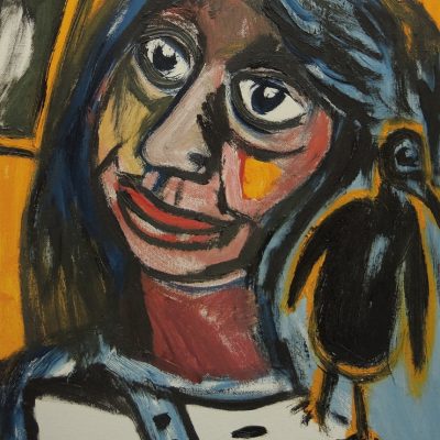 Christiane Latendorf | Frau mit Pinguin