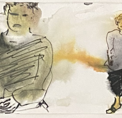Beate Kicherer, Figuren in Landschaft